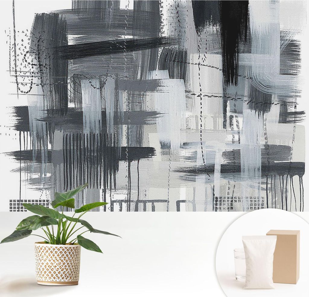 Fototapete - 152x104 cm - Tapete - Wandtapete - Wandbilder - Dekofolie - Tapete Folie - Wand - Dekoration - Wohnzimmer - Moderne Kunst