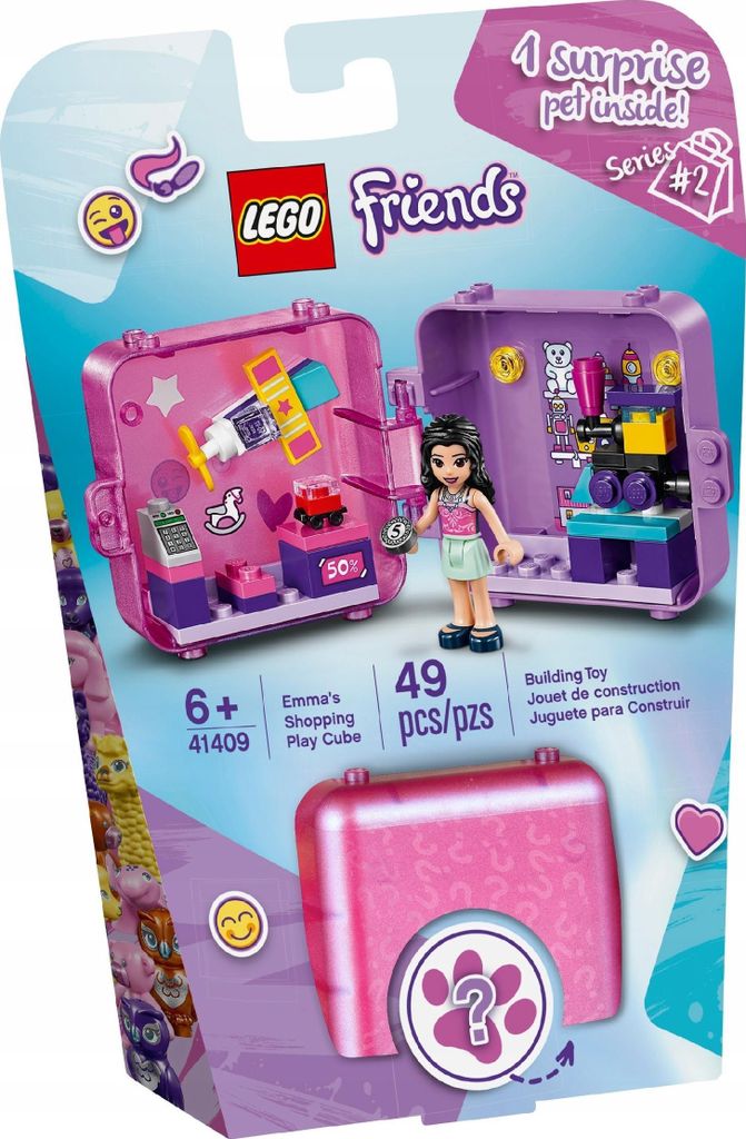 LEGO Friends Emma's Shopping Play Cube, Stavebnica, 6 rok / Obrázok produktu 