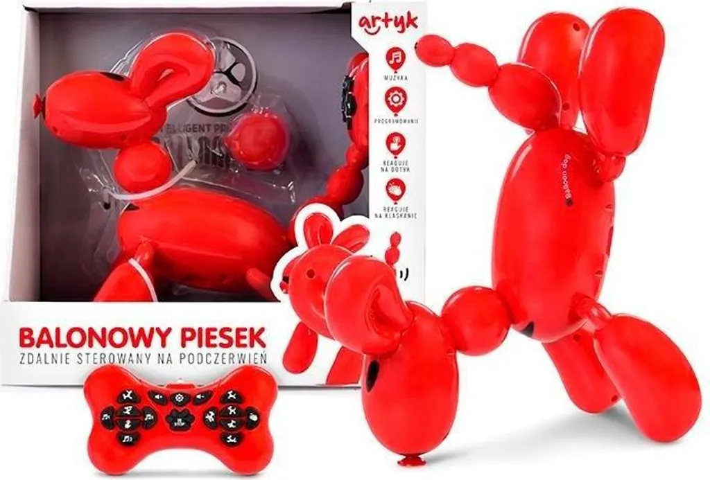 Chien Ballon Télécommandé à Fonctions Multiples - Robot Programmable Enfant