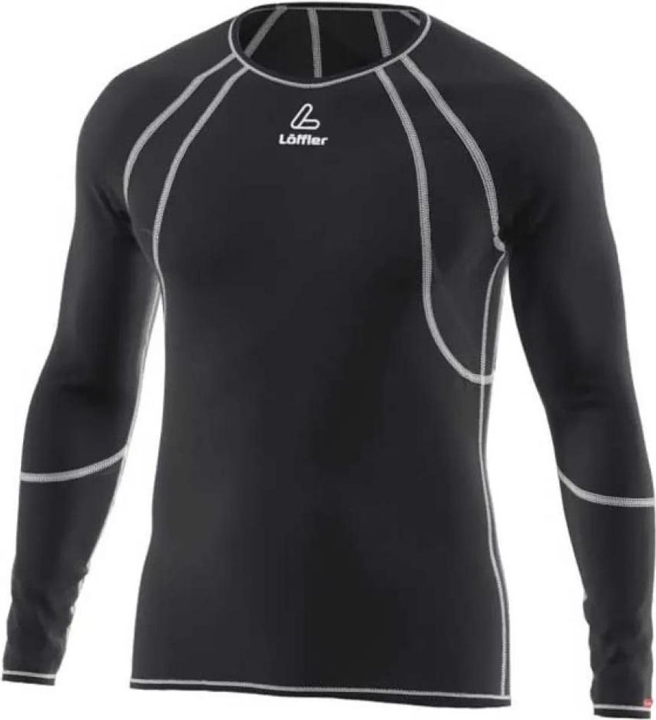 Loeffler Airvent Transtex Light Langarm-baselayer Schwarz 54 Herren Schwarz 54