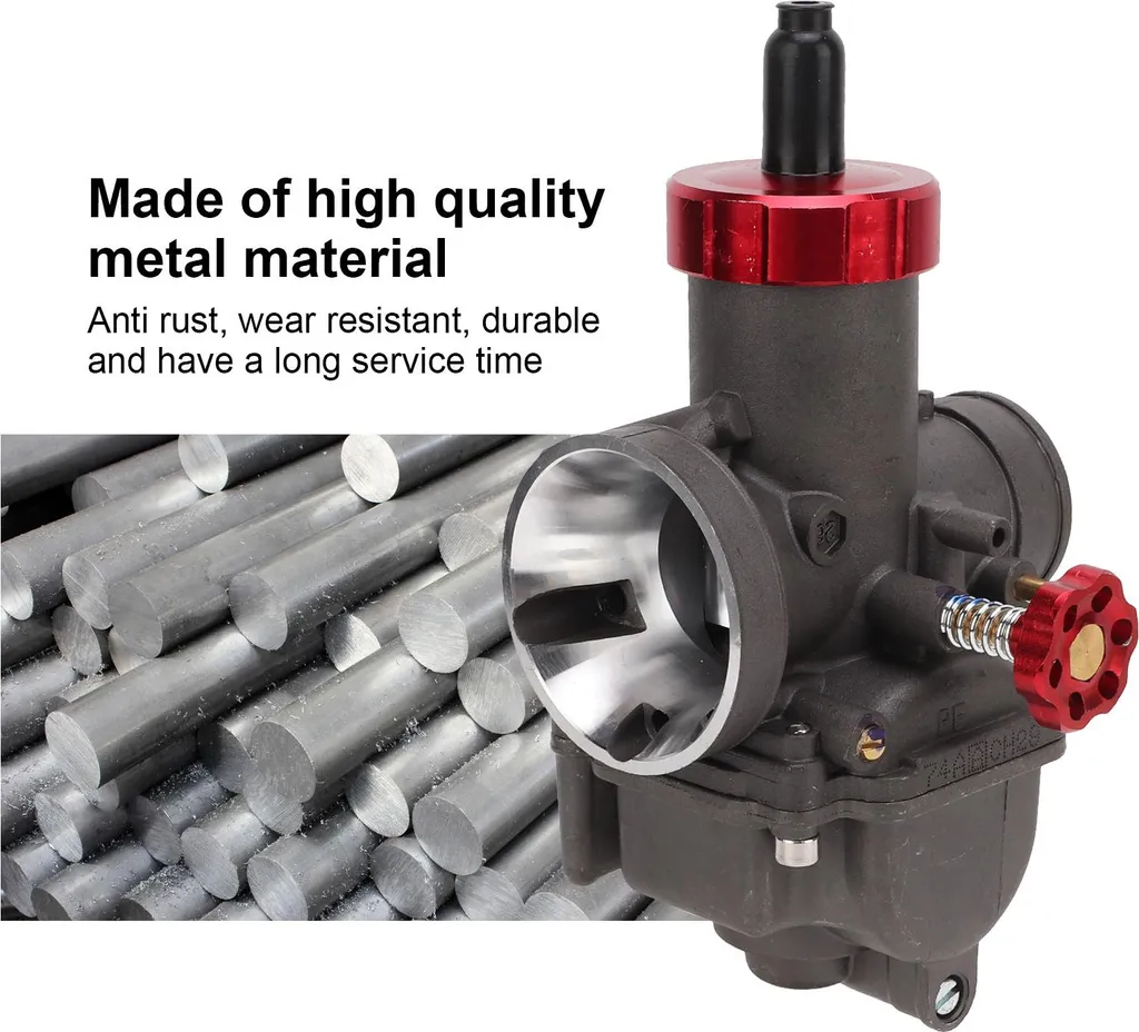carburatore manuale da 28 mm, gruppo carburatore in metallo, ricambio per Keihin CR80 CR80RB CR85 CR85R - 5
