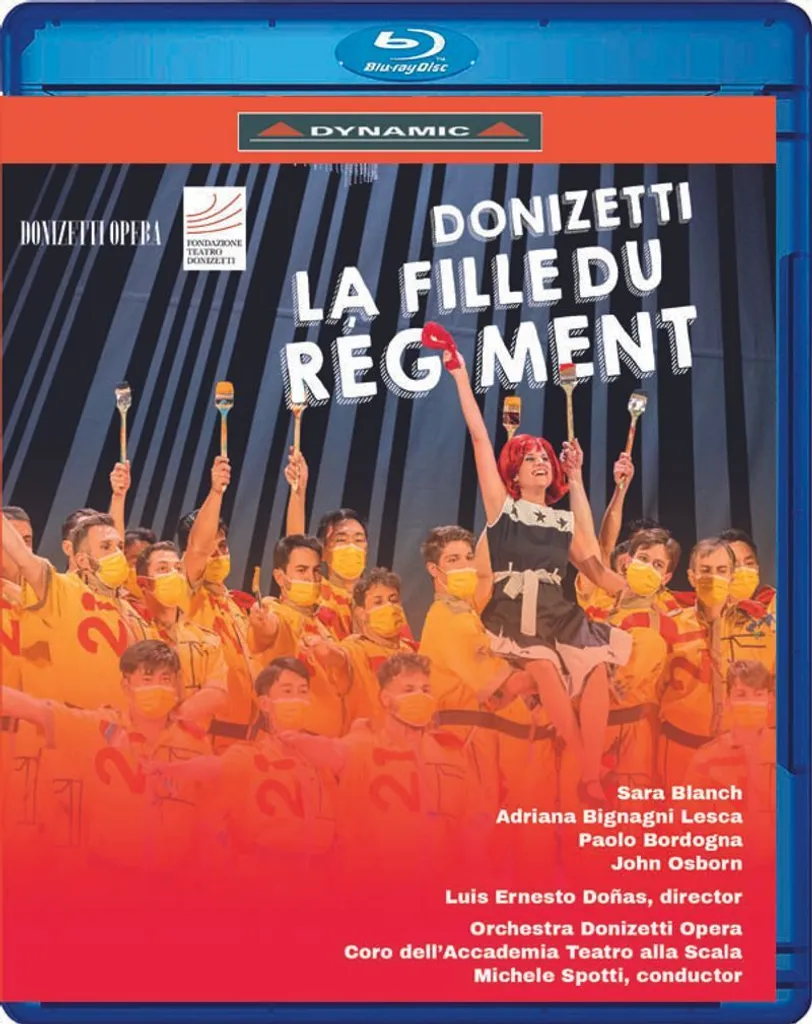 Écoutez l'Opéra La Fille du Régiment sans grésillements - Qualité CD Or