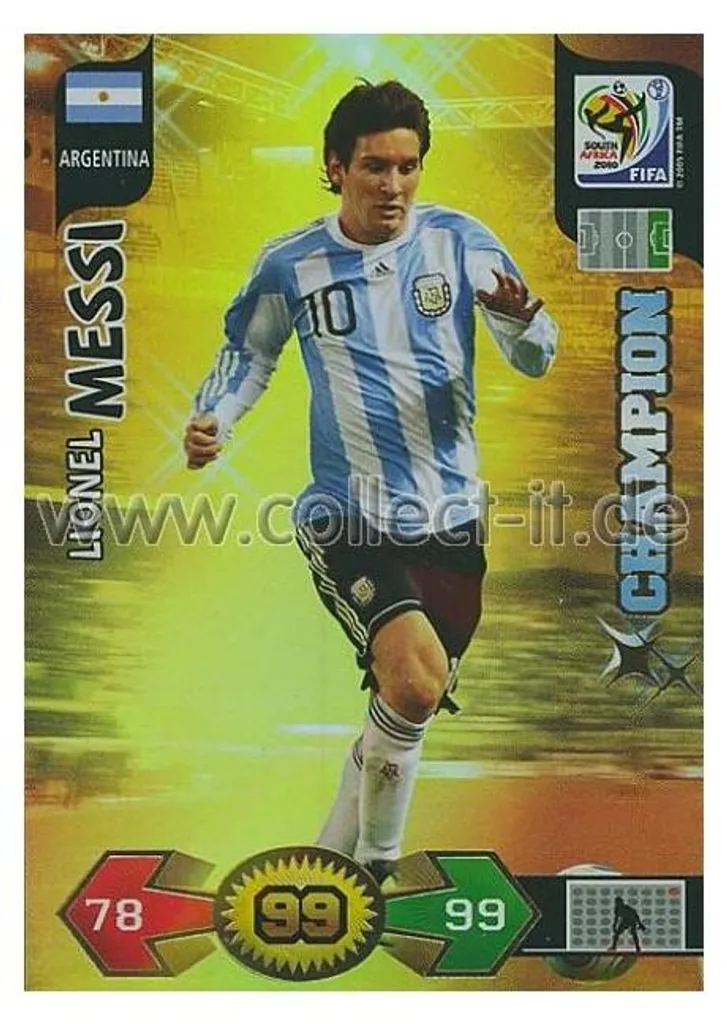 Cadre Photo Messi Argentine Champion Idée Cadeau Footballeur PWM-021