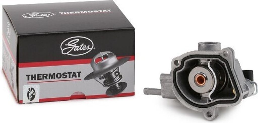 GATES Thermostat Kühlmittel 92°C passend für MERCEDES-BENZ C-Klasse Limousine (W204) E-Klasse Limousine (W211) C-Klasse T-modell (S204) CLK (C209)