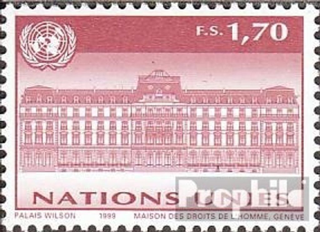 Briefmarken UNO - Genf 1999 Mi 360 (kompl.Ausg.) postfrisch Freimarke