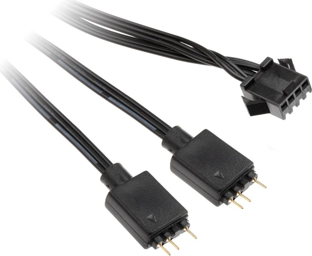 Kolink PGW-AC-KOL-146 Kabeladapter fr ARGB Lfter Schwarz