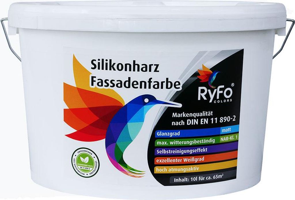 RyFo Colors Silikonharz Fassadenfarbe Lotuseffekt Trend Produktbild 