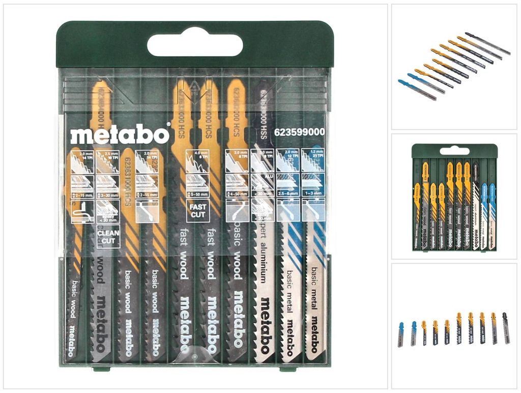 Sada pilových listů Metabo 10 kusů Obrázek produktu 