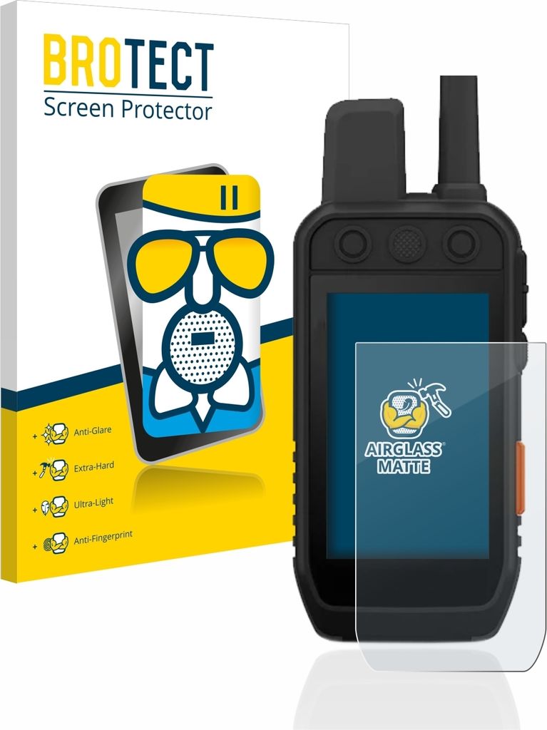 BROTECT Entspiegelungs Schutzglas für Garmin Alpha 200 / 200i / 300 / 300i K Schutzfolie Panzer Folie Glas Display Schutz matt