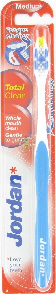 Jordan Total Clean Mittelgroße Zahnbürste