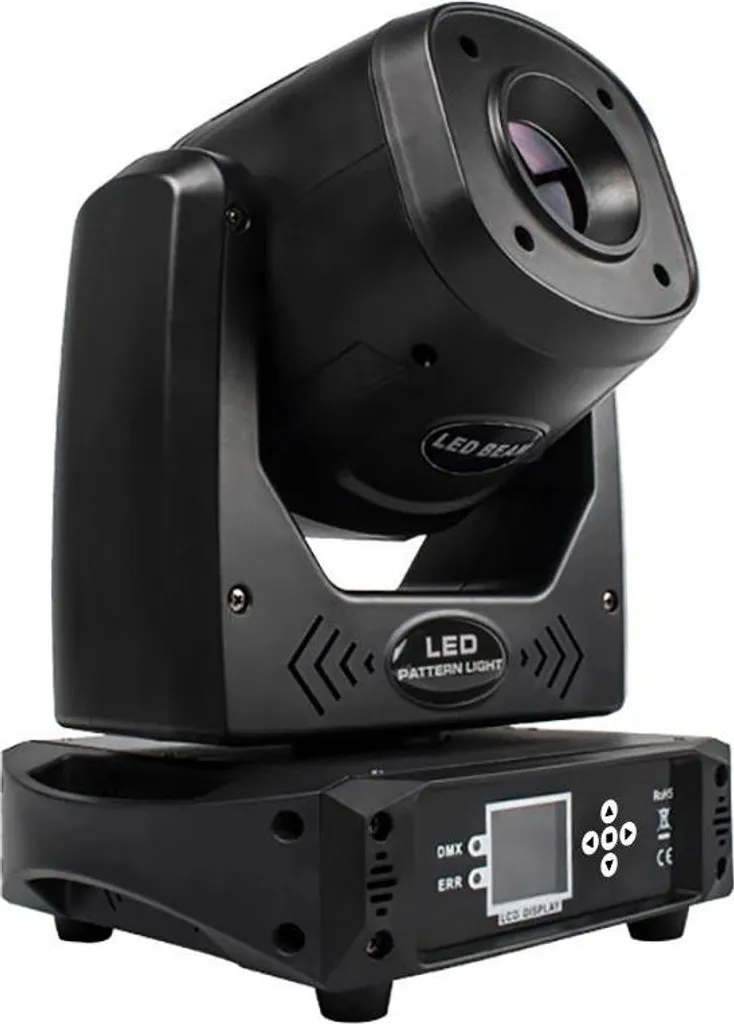 Projecteur Lyre Asservie Spot LED 100W pour Soirée et Spectacle DMX