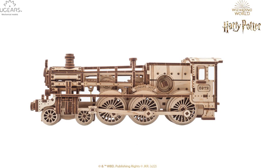 Ugears Harry Potter Hogwarts Express Modellbau 3D Holzpuzzle Erwachsene