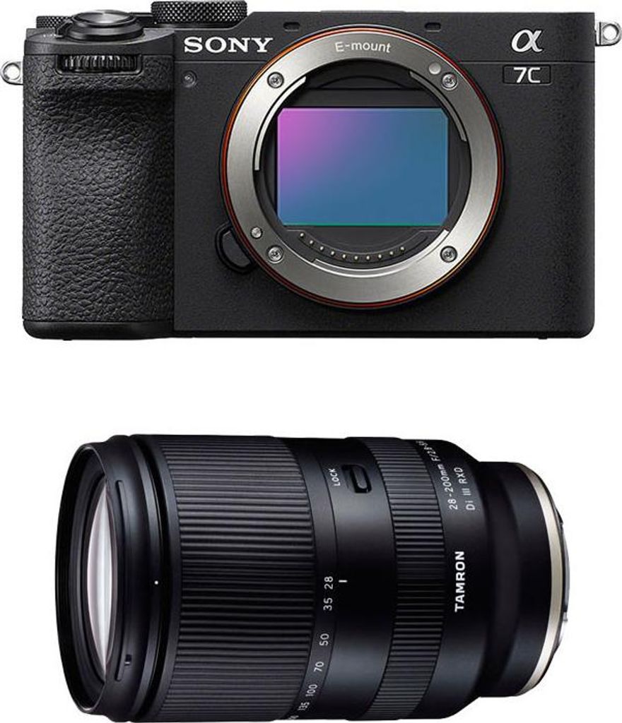 SONY ALPHA 7C II NERO + TAMRON 28-200 f/2.8-5.6 SONY FE Immagine del prodotto 
