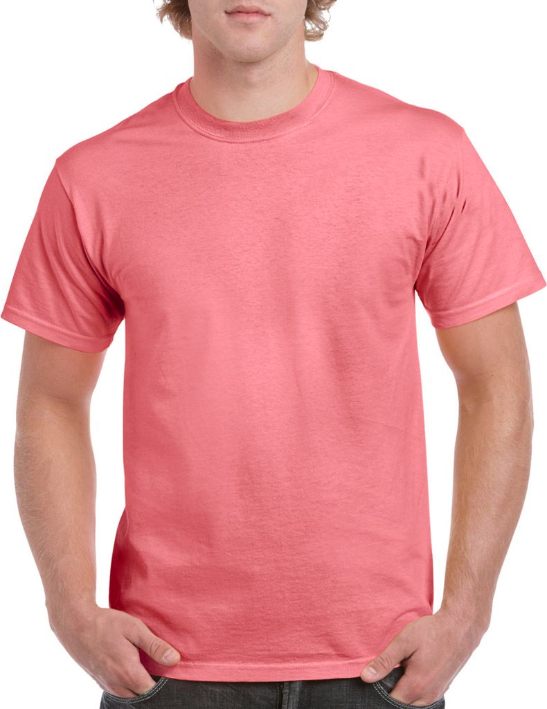 Gildan H000 | Herren Hammer Adult T-Shirt - Farbe: Coral Silk - Größe: S
