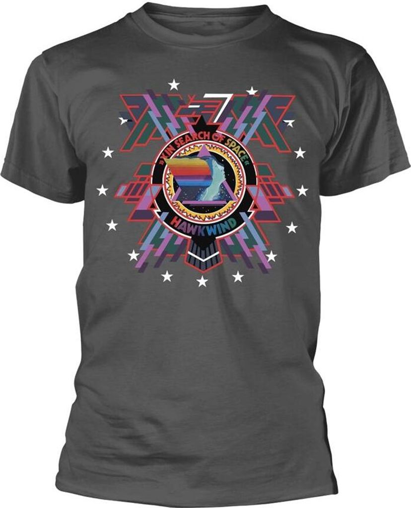 Hawkwind - "In Search Of Space" T-Shirt für Herren/Damen Uni PH4156 (S) (Anthrazit)