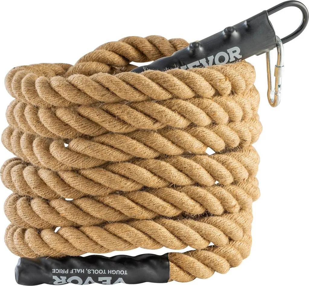 Corde à grimper de 25 pieds pour préparation physique et cross-training
