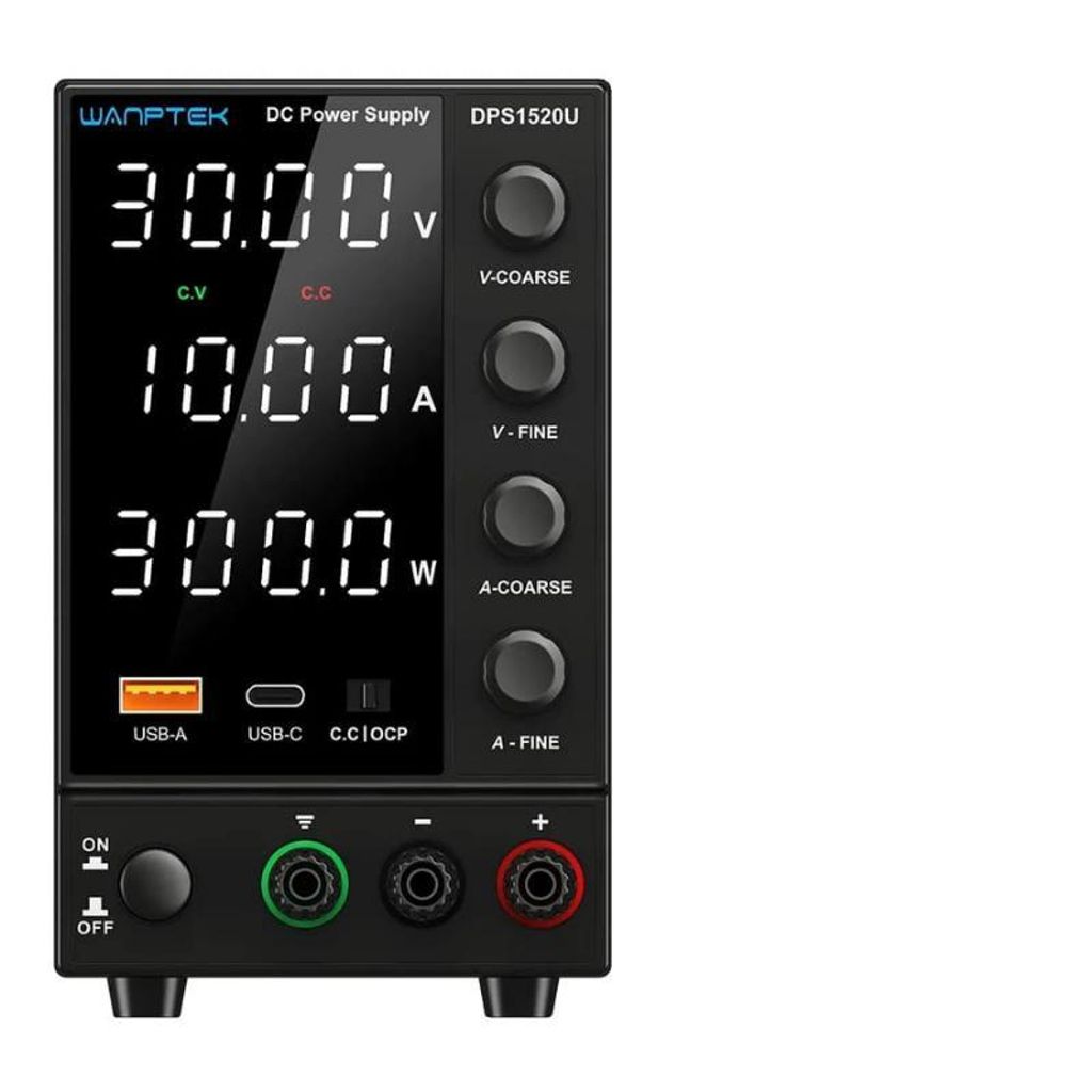 DC-Netzteil, 30V 10A Ausgang, einstellbare Spannungsregelung, Dual-Eingang, DPS3010U 30V 10A