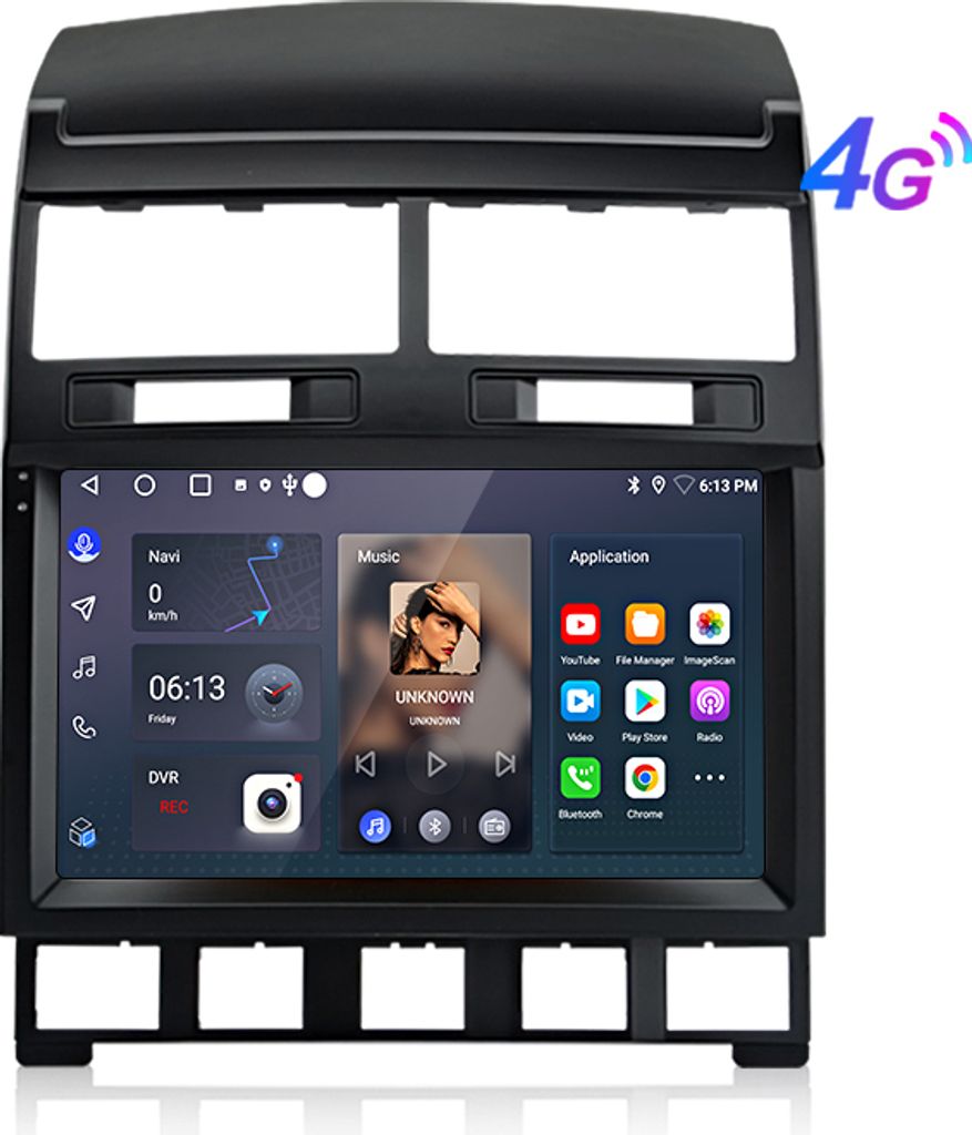 6+128G Android13 Carplay dla VW Touareg 7L 2002-2010 SWC Zdjęcie produktu 