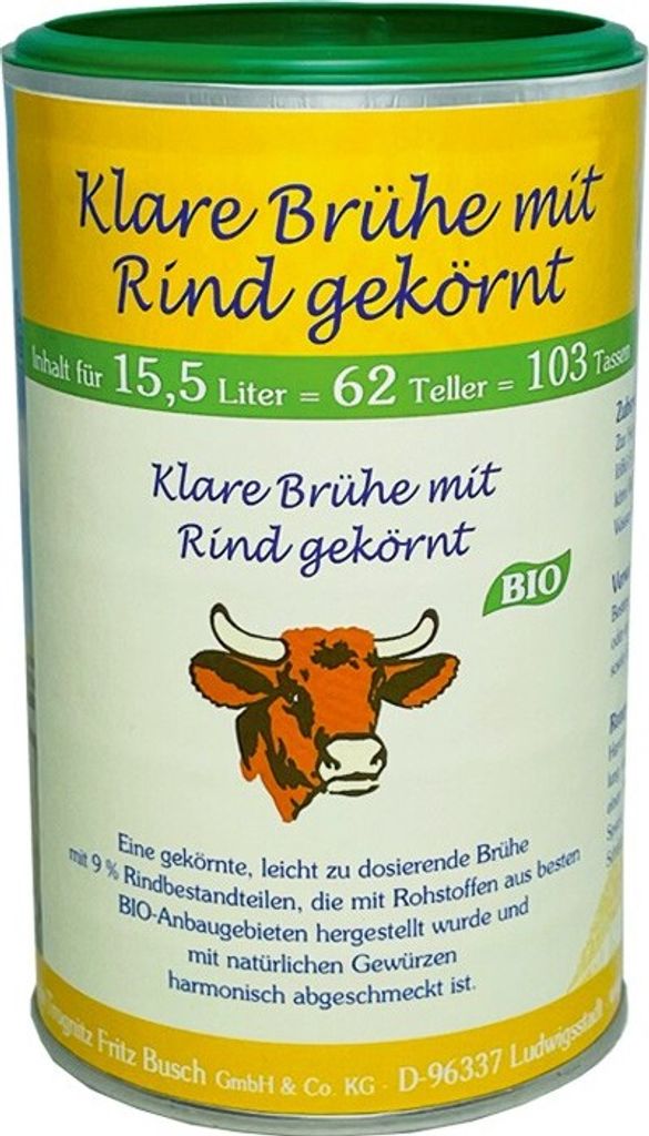 WELA  Klare Brühe m.Rind gek.1/2 DE-ÖKO-001 Produktbild 