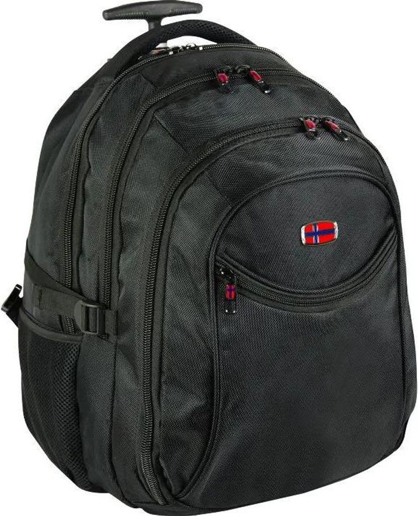 Nuovo zaino con ruote Rebels Trolley Driver Pro Nero Immagine del prodotto 