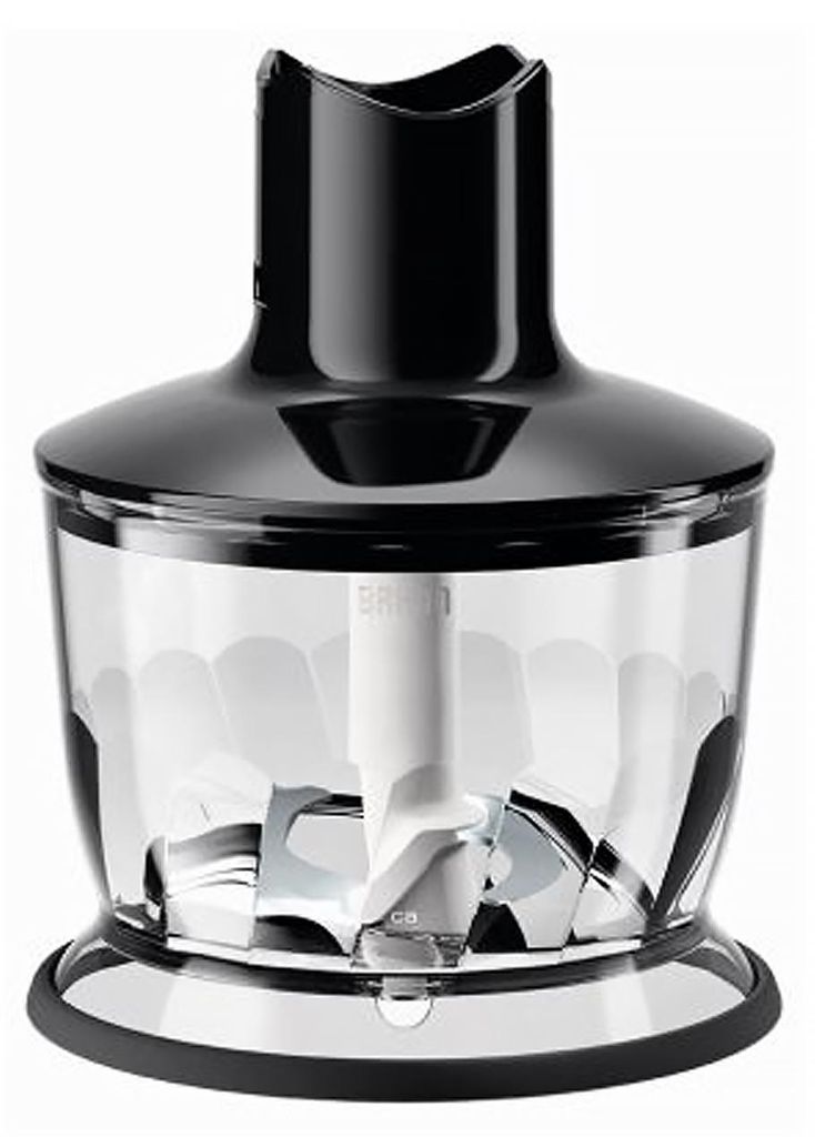Braun MQ 30, Mixer-Schneidebehälter, 0,5 l, Edelstahl, Produktbild 