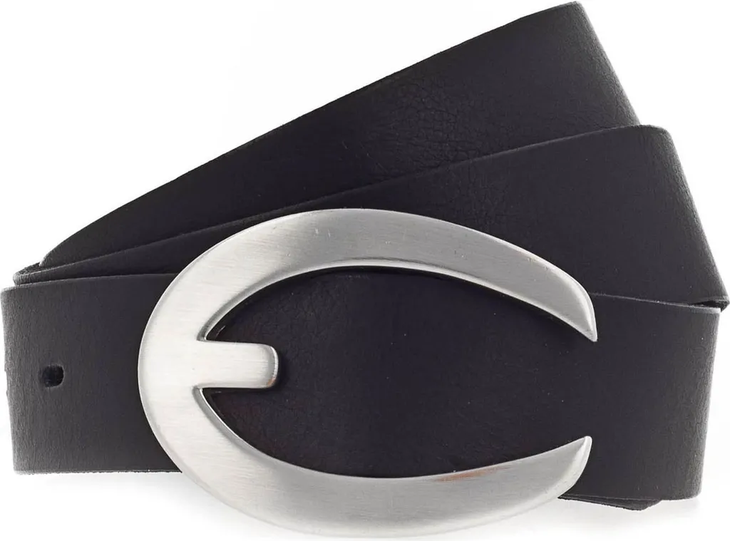 Vanzetti Leather Belt W95 Black | La Cintura in Pelle per Ogni Giorno