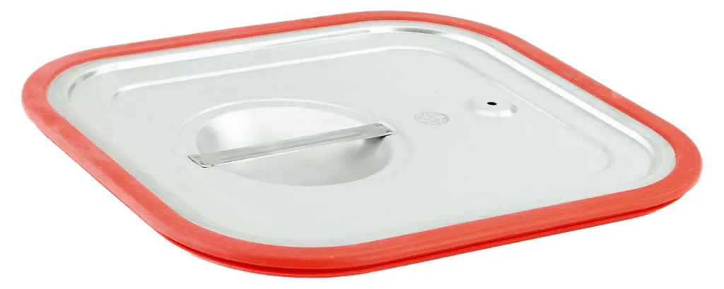 Coperchio GN 2/3 GVK ECO con Guarnizione Silicone Professionale Inox