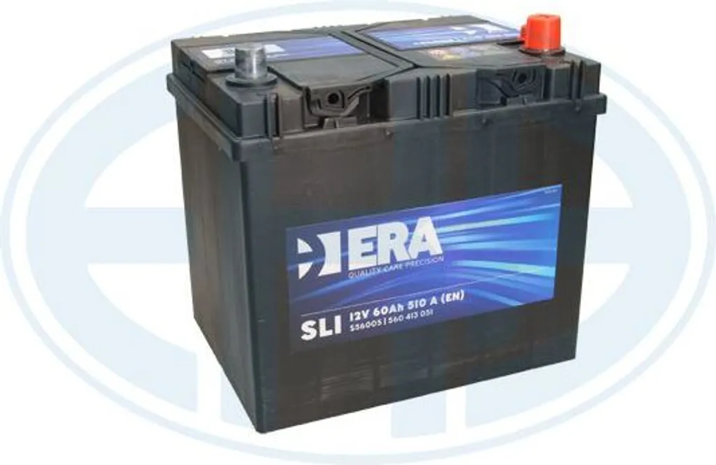 Batterie de voiture 12V 60Ah ERA S56005 pour véhicules de tourisme