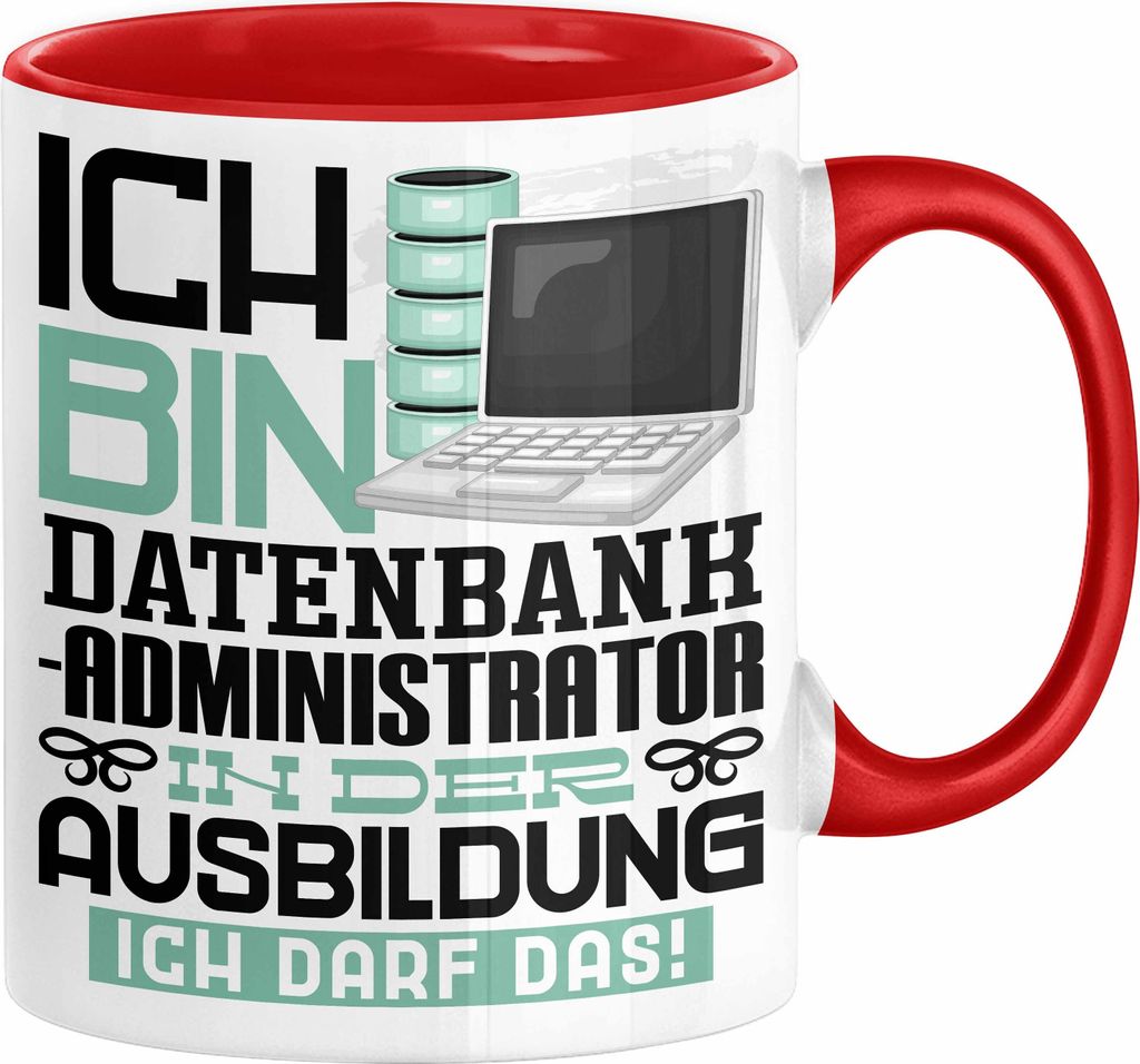 Datenbankadministrator Ausbildung Tasse Geschenk Ich Bin Produktbild 