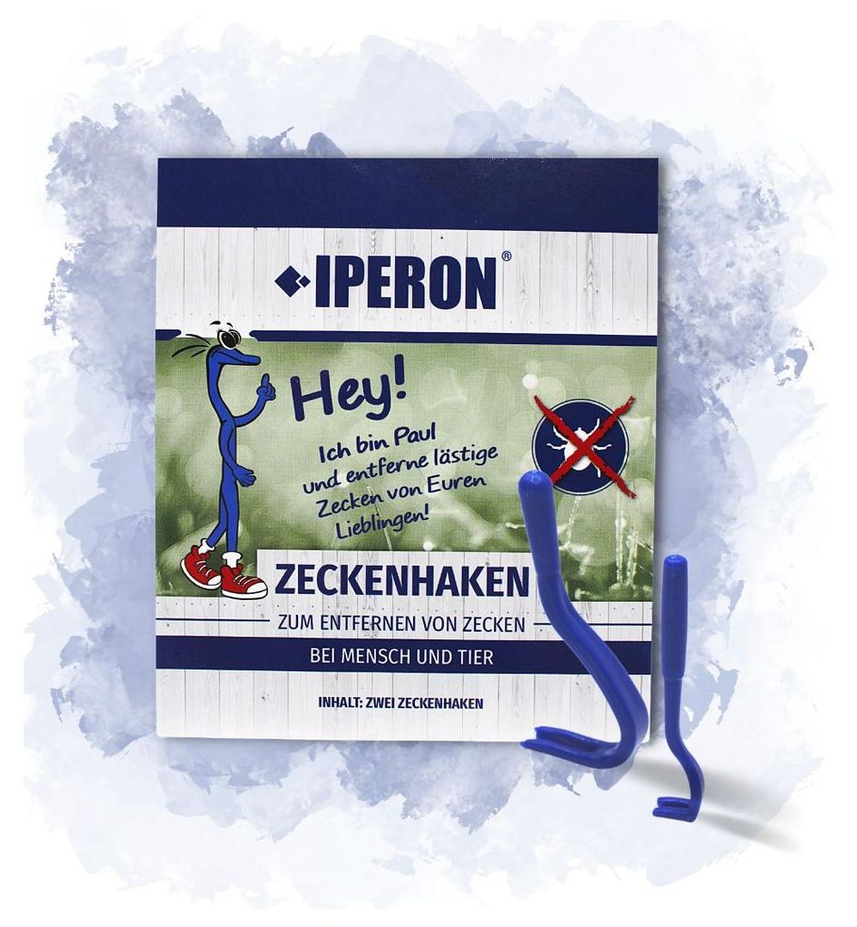 2 Stk. IPERON Zeckenhaken 2er Set
