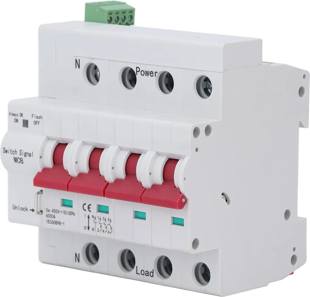 Disjoncteur pour installations extérieures et spectacles 4 pôles 400V - 3