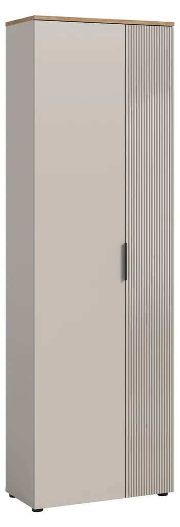Armoire de rangement Slide 2 portes cachemire - Fini le désordre chez soi