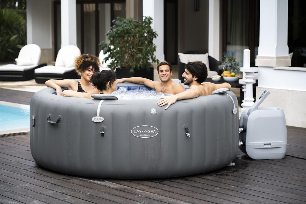 Santorini Lay-Z-Spa HydroJet Pro Garden Jacuzzi BESTWAY Obrázek produktu 21