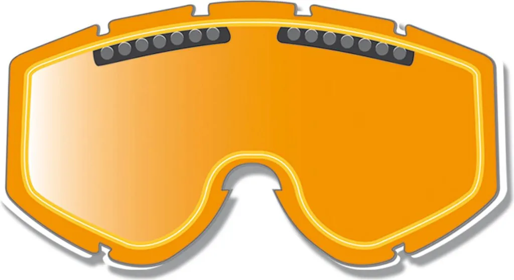 Écran Anti-Buée Orange Light Sensitive pour Masque Riot Atzaki Menace