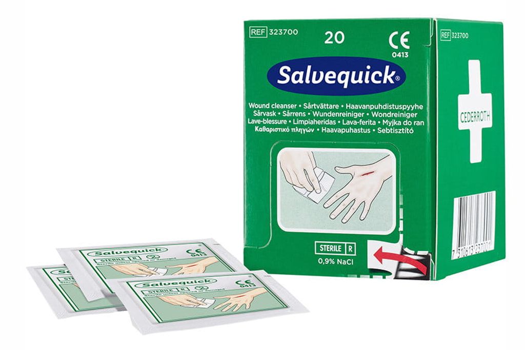 CEDERROTH Salvequick Wundreiniger 20 Stk./Box Produktbild 