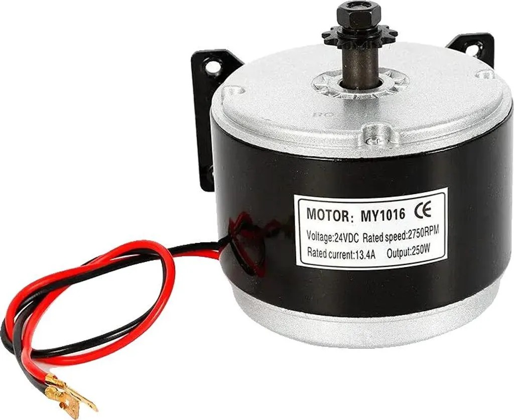Moteur 24V 250W pour bricolage de vélo électrique et petit scooter CC