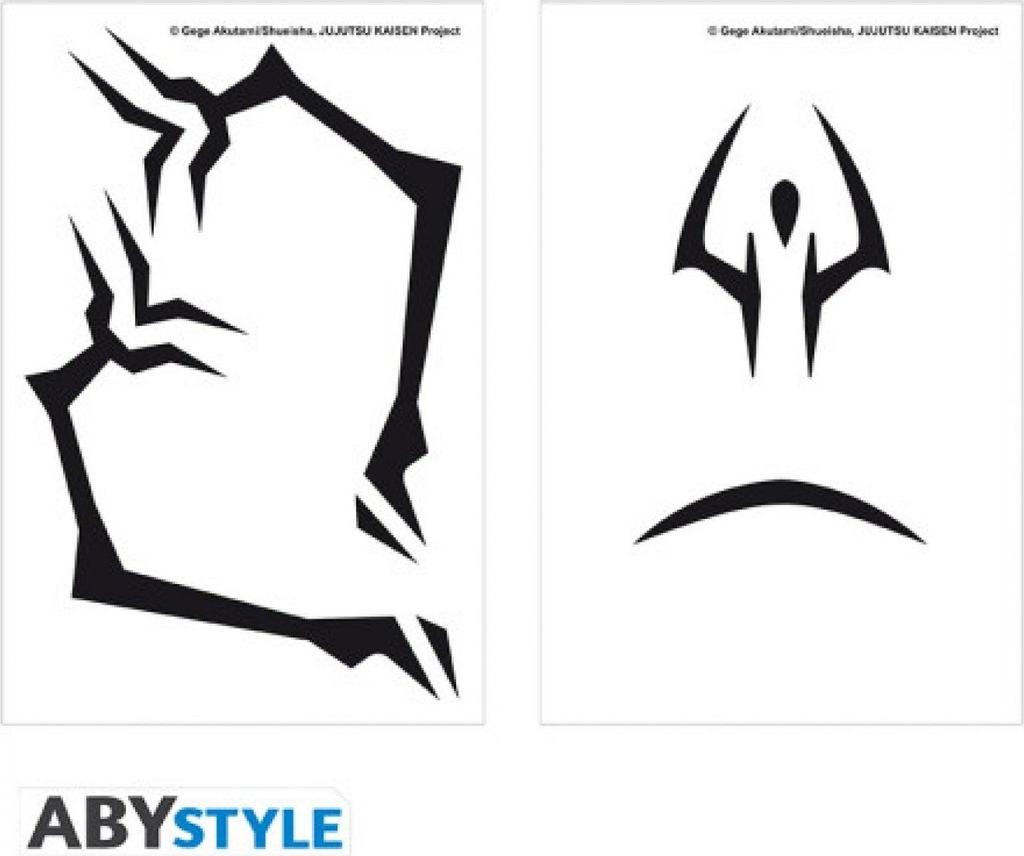 JUJUTSU KAISEN - Tattoos - 15x10 cm Productafbeelding 