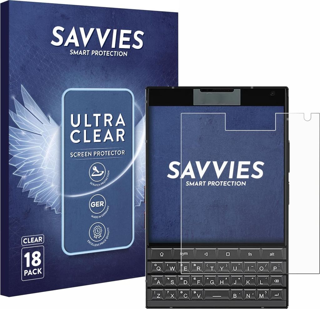 18x Für Unihertz Titan 2 Schutzfolie Savvies Displayschutz Display Schutz Folie Klar Transparent