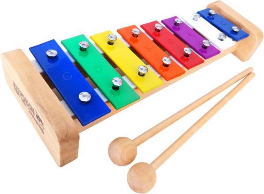 keepdrum KGS2 Glockenspiel für Kinder mit Tasche Pink Produktbild 