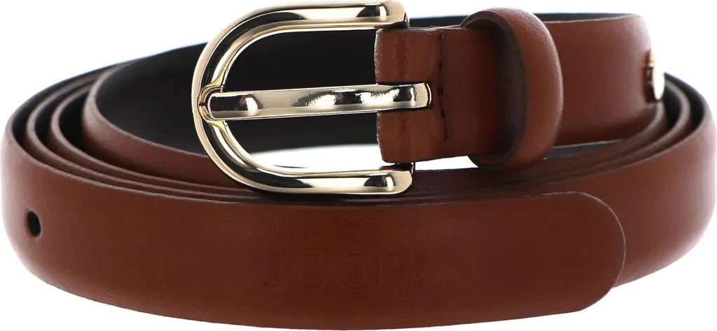 JOOP! Pelle cintura 2,0 CM Classic Women's Belt W100 Cognac marrone chiaro