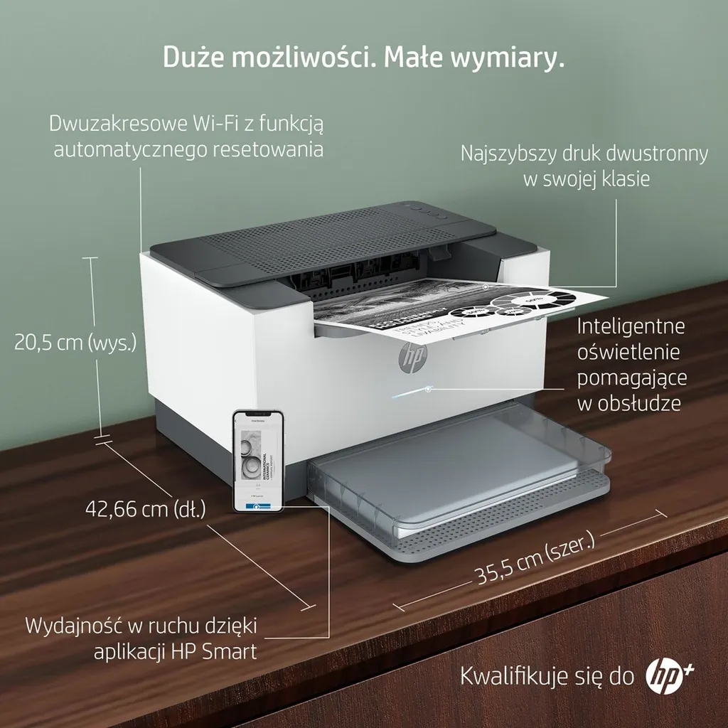 Imprimante laser HP 6GW62EB19 Compacte avec Impression Rapide et Nette - 9