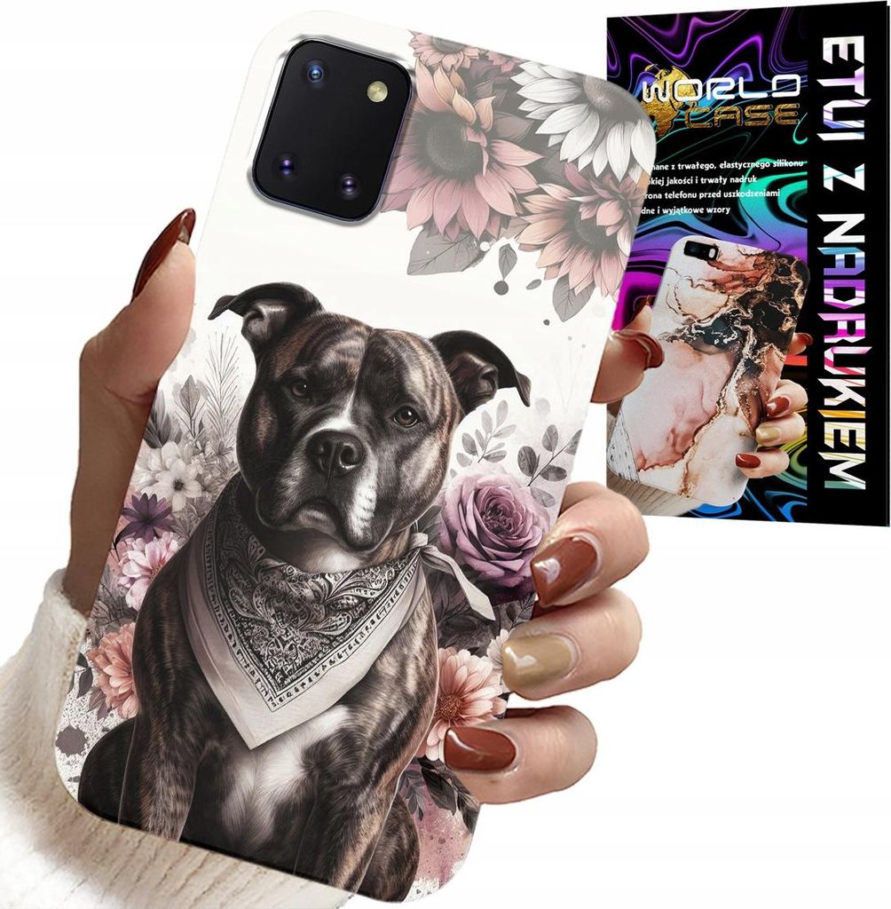 Fall Für Samsung Galaxy A81 - Pitbull Gefährliche Hunde Zurück Fall
