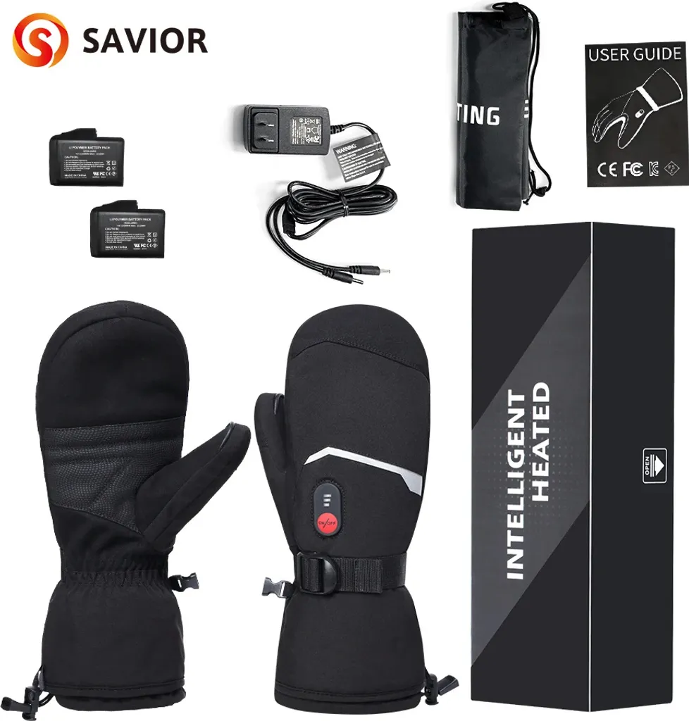 Guanti Riscaldati S66E Savior | Touchscreen e Controllo Temperatura M