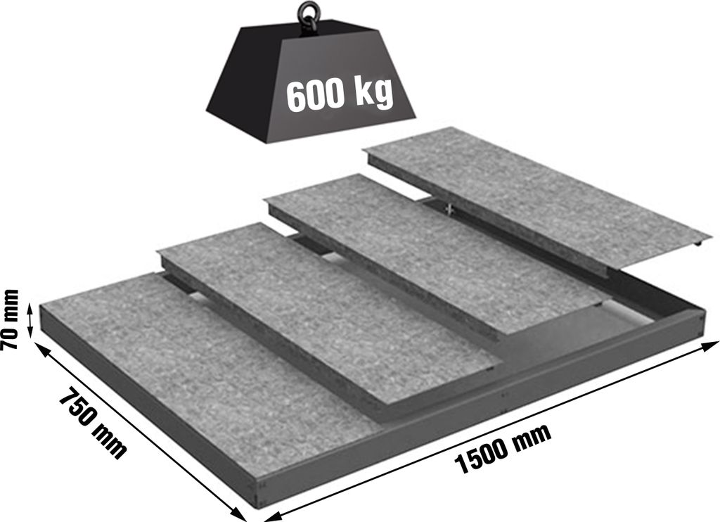 Zusatzband SIMONFORTE EA 1507 METALLGRAU/VERZINKT