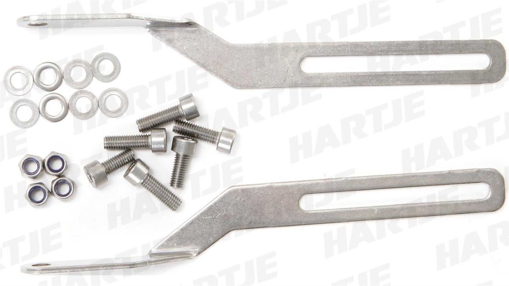 Pletscher Montage Gepäckträger Trägerbefestigung athl.+Mast.235mm