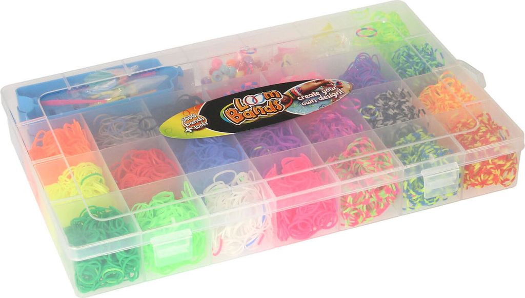 Loom Bands Komplettset 5600 Stück mit Board und Zubehör Produktbild 