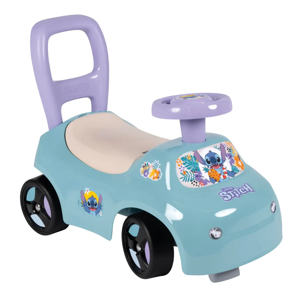 Smoby Stitch Trotteur 2-en-1 - Véhicule Stable Dès 10 Mois