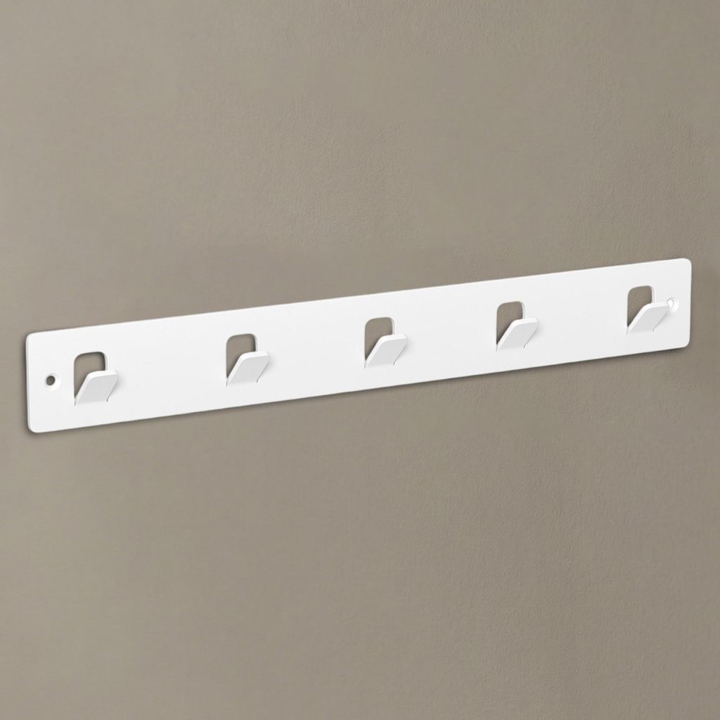 doporro Garderobenleiste mit 5 Haken, Wandgarderobe mit Produktbild 