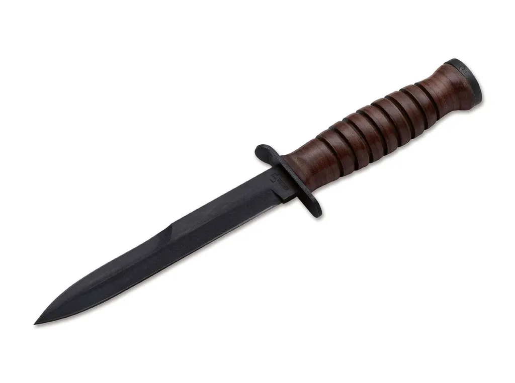 Couteau de Tranchée Böker Plus M3 Poignard de Survie en Acier SK-85