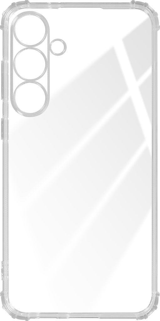 Avizar, Bumper-Hülle für Samsung Galaxy S24 Plus / S25 Plus stoßfeste Ecken, Transparent
